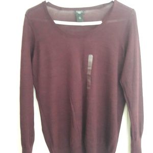 Basic Maroon Sweater